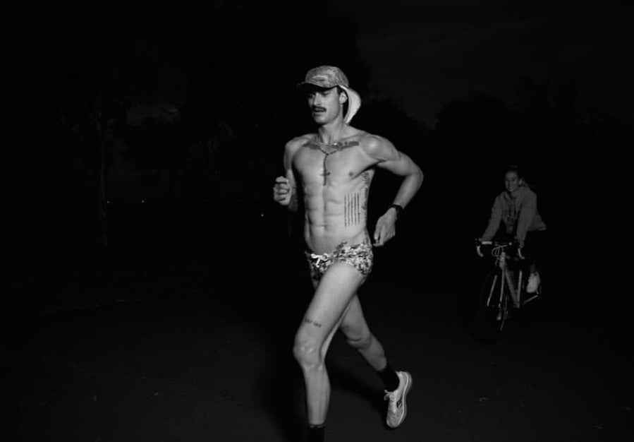 24 hours of running with Harry Young